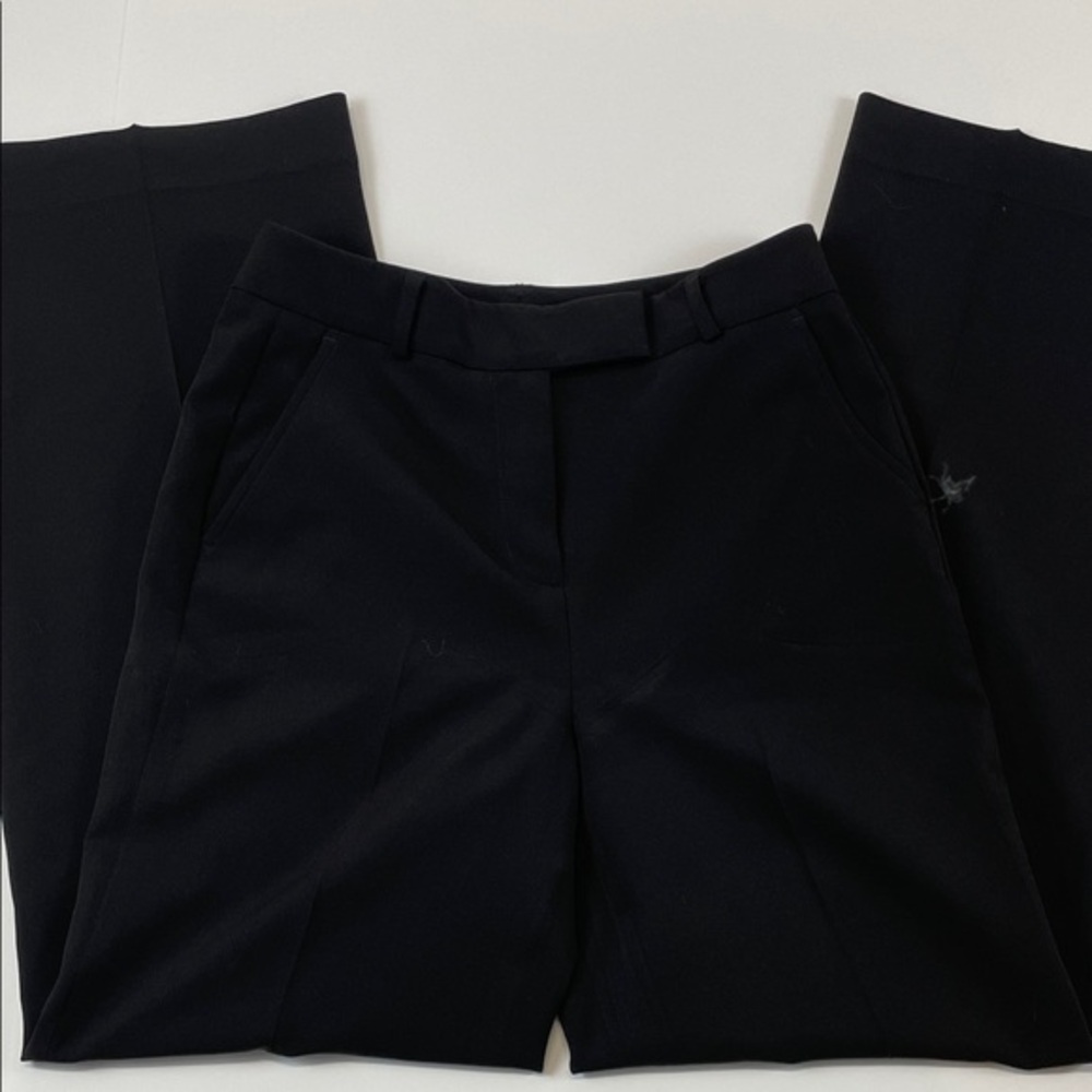 White House Black Market Black Dress Pants Womens OS Work Career Trousers
